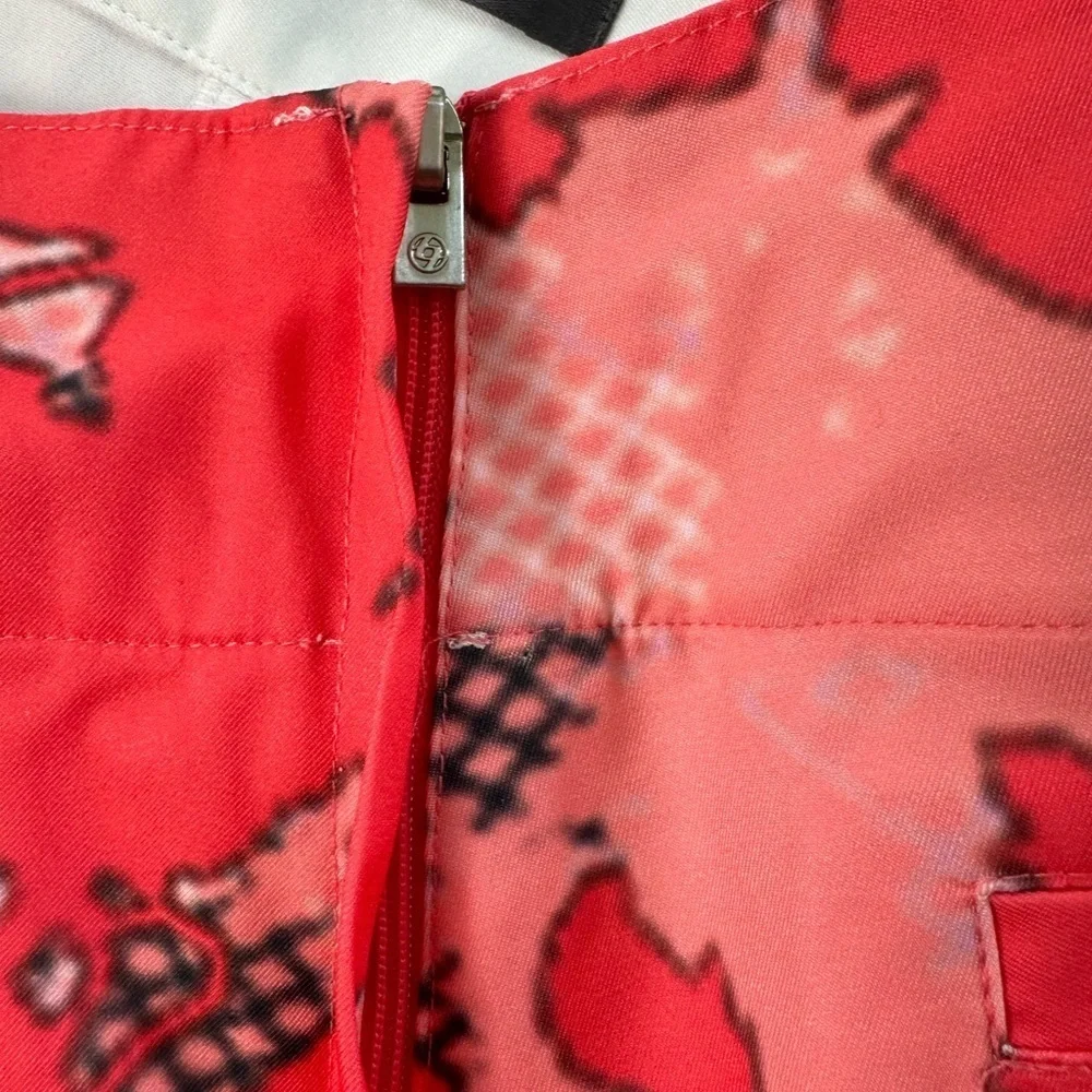 Lija Athletic Tennis Golf Skort Size 12 Lightweight Athleisure Coral Pink Shorts